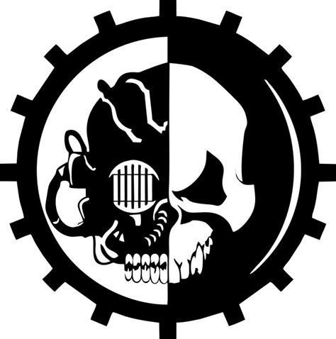 adeptus mechanicus logo | Рисунок татуировок, Боевой молот, Татуировки ...