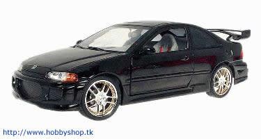 Hobbyshop - 1995 Honda Civic Black Fast & Furious