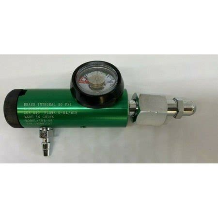 Invacare Oxygen Regulator, 0-8LPM, 540 CGA TAGTR8-5B | Zoro