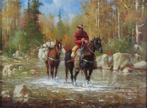 Gary Lynn Roberts b.1953 American Cowboy Painting - Sep 26, 2018 | Hill Auction Gallery in FL