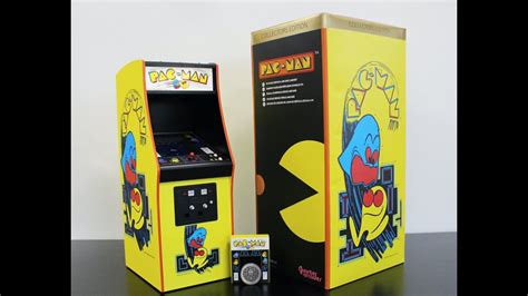 PAC-MAN 1/4 Scale Replica Arcade Cabinet I Final Unboxing - YouTube