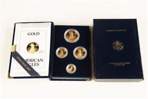 US American Eagle Gold Bullion Coins Proof Set | Cottone Auctions