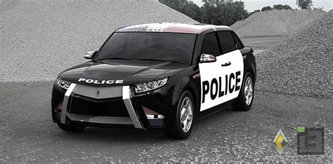 Police Car Concept by William Woods at Coroflot.com