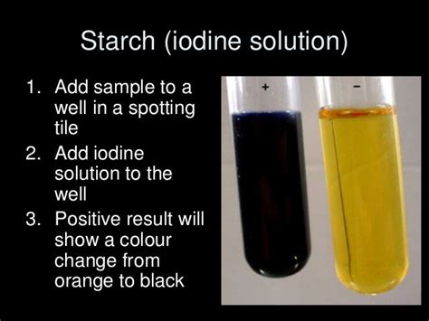 Biochemical tests