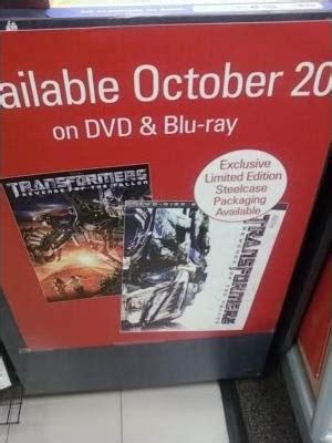 Transformers Live Action Movie Blog (TFLAMB): Transformers 2 Steelcase, October 20th Release Date
