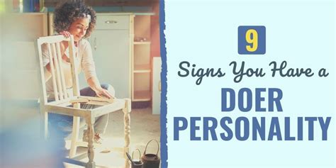 9 Signs You Have a Doer Personality