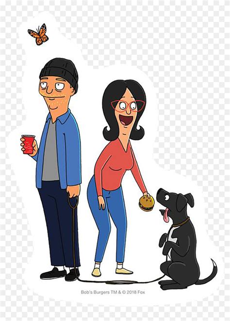 Bobs Burgers Dog, HD Png Download - 1200x1200(#6744541) - PngFind