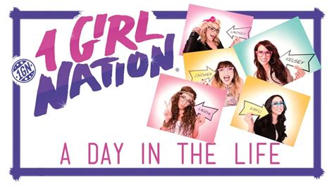 1 Girl Nation (1GN) - A Day In The Life - YouTube