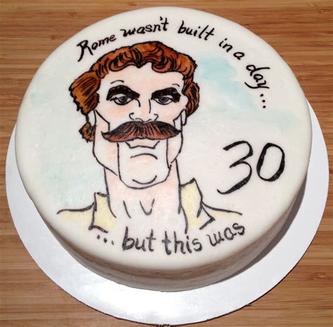 Absolutely Perfect Tom Selleck Birthday Cakes