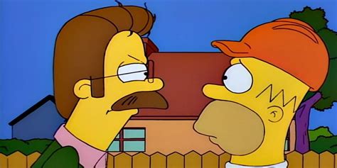 The Simpsons' Ned Flanders is Actually Decades Older than Homer