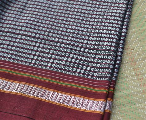 1 yard of rare handloom fabric /cotton silk handloom /handloom | Etsy