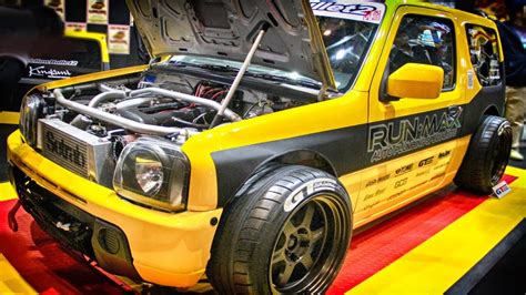 RUN-MAX SR20 Engine SUZUKI Jimny Drift Car by KINOKUNI - YouTube