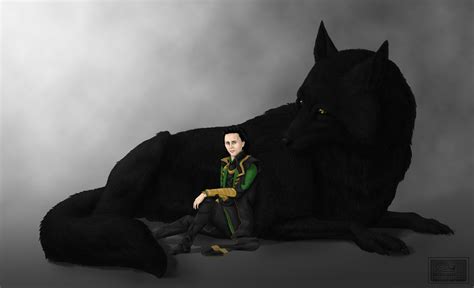 Loki & Fenrir | Loki and sigyn, Loki, Loki fanart