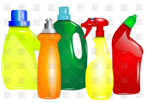 Cleaning Supplies Vector at GetDrawings | Free download