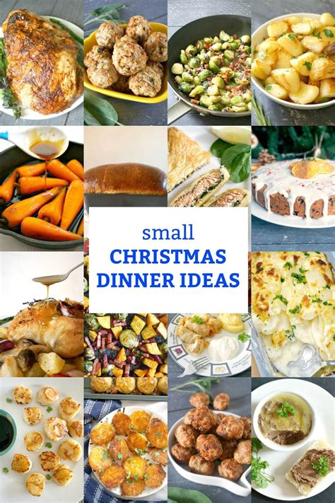 Small Christmas Dinner Ideas - My Gorgeous Recipes