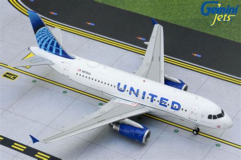 G2UAL891 Gemini Jets United Airbus A319 N876UA New Livery