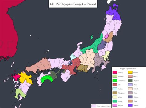 Sengoku Jidai Map