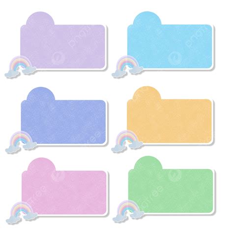 Name Tags White Transparent, Name Tag Template, Name Tag Set Pack, Name ...