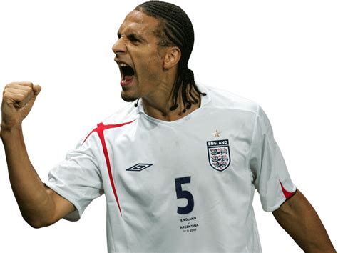 Rio Ferdinand England football render - FootyRenders