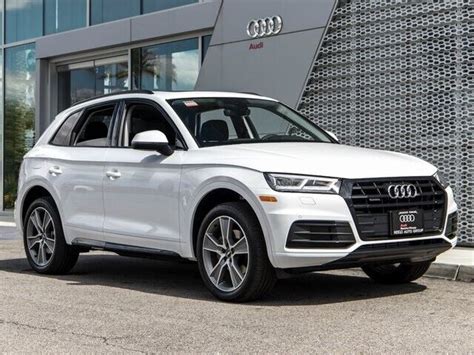 2020 Audi Q5 Premium Plus Automatic 3555 Miles Ibis White Indigo Desert European - Certified Pre ...