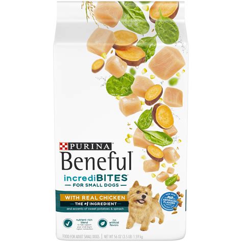 Purina Beneful Small Breed Dry Dog Food, IncrediBites With Real Chicken ...