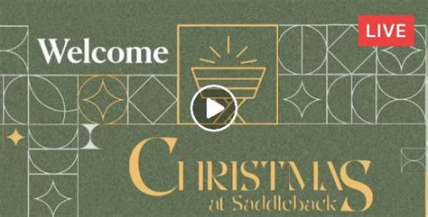 Watch Christmas at Saddleback Church - Andy Wood - Rick Warren Ministries (December-25-2023)