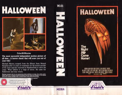 The Horrors of Halloween: Unboxing Retro VHS Covers/Cases of HALLOWEEN HORROR Films