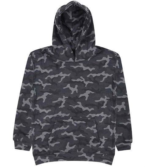 AWDis Kids Camo Hoodie - JH014B