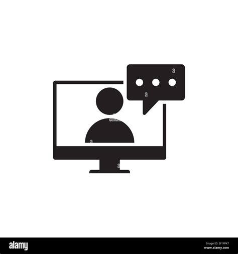 computer online icon design vector illustration Stock Vector Image & Art - Alamy