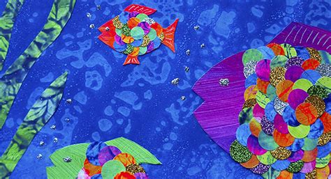 Funky Fish Kids Art Collage - Artful Kids