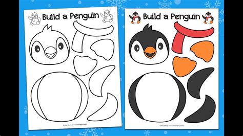Make a Penguin Craft - Free Kids Crafts & Activities - YouTube
