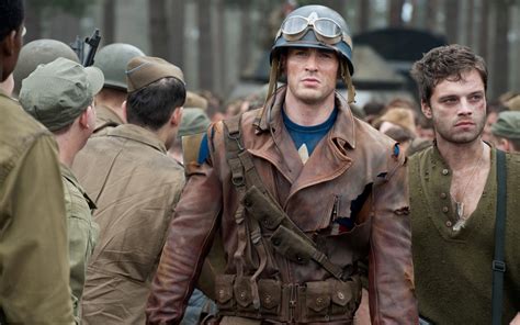 Captain America and Bucky Barnes-Captain America-The First Avenger HD ...