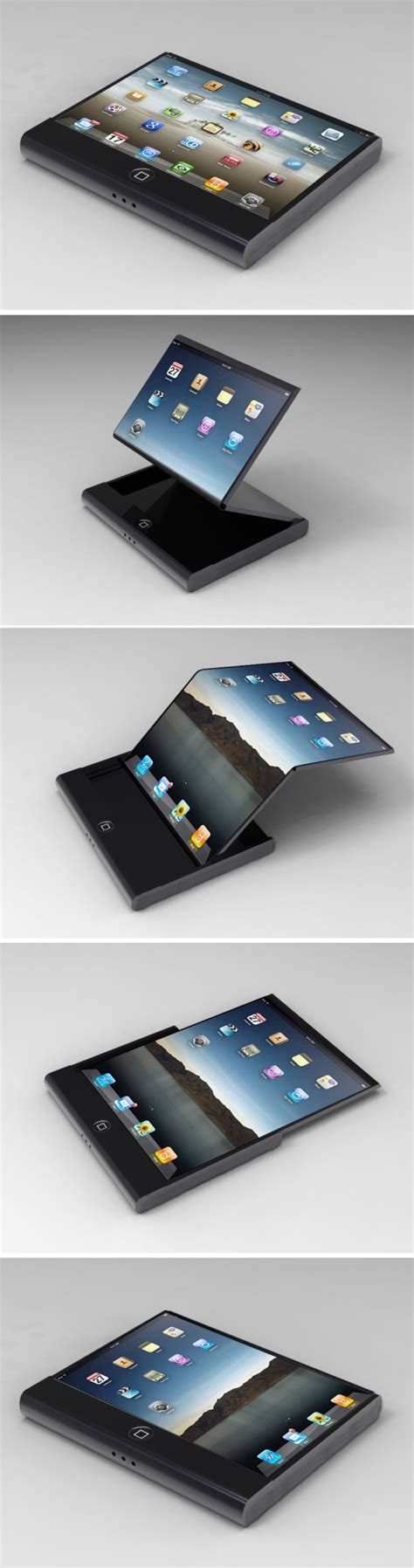 Seamless Flexible Display iPhone Concepts: Ace and Jocker - Concept Phones