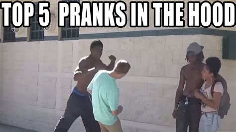 TOP 5 Pranks in the Hood - Pranks Gone Wrong - Pranks on People - Public Pranks 2015 - Hood ...