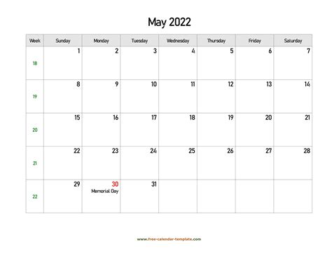 Microsoft 2022 Calendar Templates