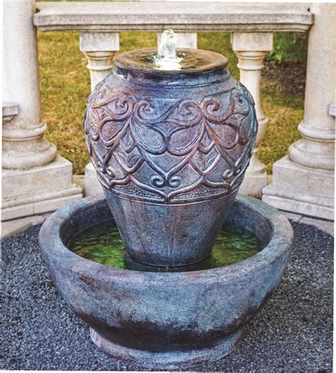 Henri Studio | Fountain, Fountains, Bronze patina