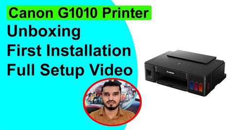 Canon Pixma G1010 Printer Unboxing,Ink Refill,First Printing,First Installation & Full Setup ...