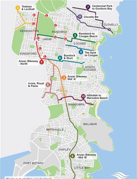 Cycling in Sydney: Randwick Council starts construction of kilometres ...