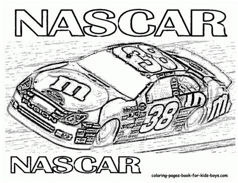 Get This Nascar Coloring Pages to Print for Kids 05672