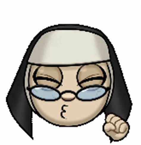 Evil Nun Keplerian Sticker - Evil Nun Keplerian Nun - Discover & Share GIFs Nuns, Cool Gifs ...