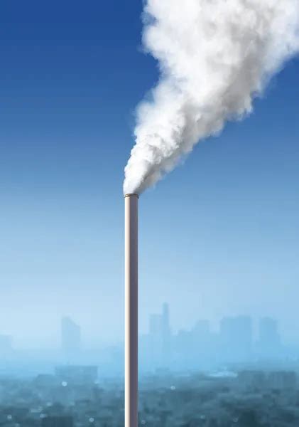 Pollution from factory — Stock Photo © ssuaphoto #4330704