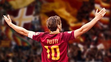 Francesco Totti, hablando del rey de Roma