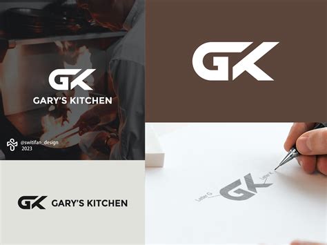 GK Logo Design by switifan design on Dribbble