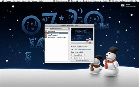 How To Add Clock And Calendar In Desktop For Mac