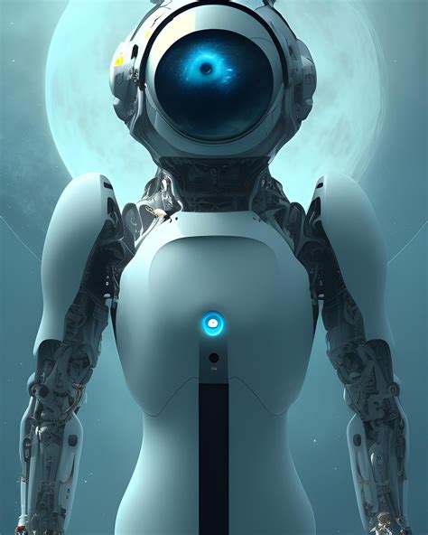 AI Generated Futuristic Robot Design 22806500 Stock Photo at Vecteezy