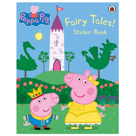 现货 Peppa Pig: Fairy Tales! Sticker Book英文版绘本小猪佩奇粉红猪小妹童话故事（贴纸书）英文原版正版儿童 ...