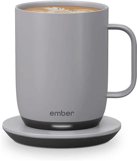 New Ember Temperature Control Smart Mug 2, 414 ml, 1.5-hr Battery Life - App Controlled Heated ...