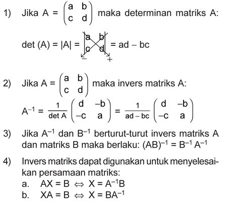 IMATH: Matriks, Operasi Matriks, Determinan dan Invers Matriks