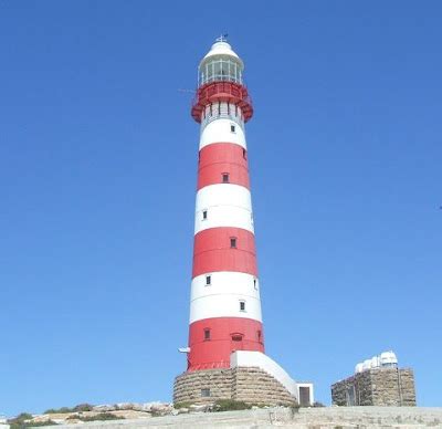 LIGHTHOUSES or COASTAL HIGHLIGHTS: DASSEN ISLAND LIGHTHOUSE – Western Cape