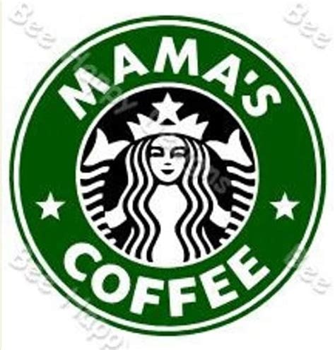 Starbucks Logo SVG MAMA'S COFFEE